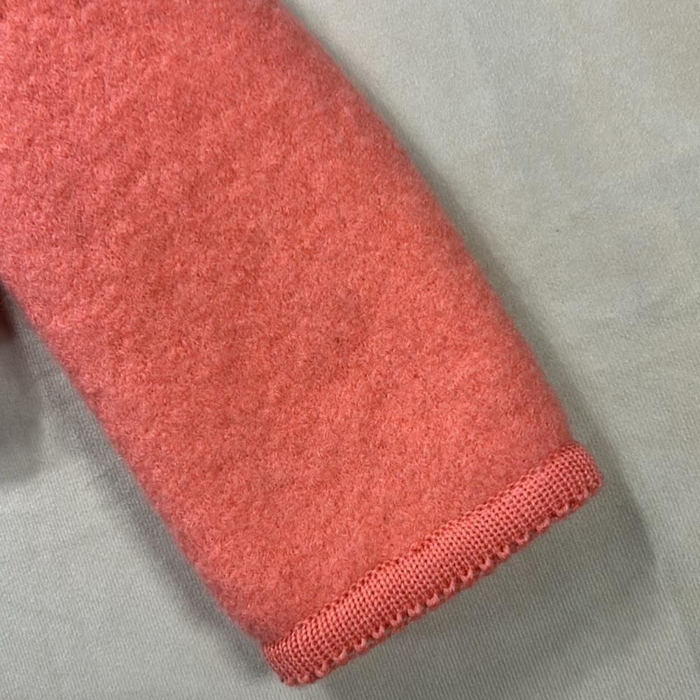 Carroll Reed Ski Shops New Hampshire Peach Wool Cardigan - Picture 5 of 11